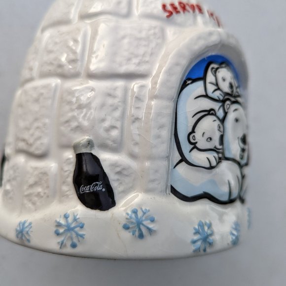 Coca Cola Igloo Polar Bear Coffee Mug - Picture 4 of 13